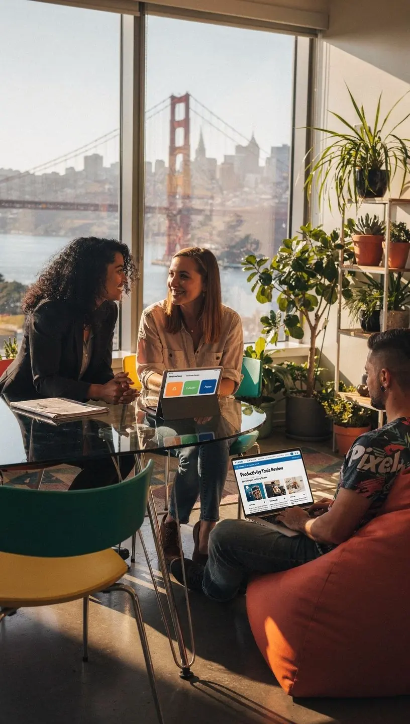 Professional team collaboration